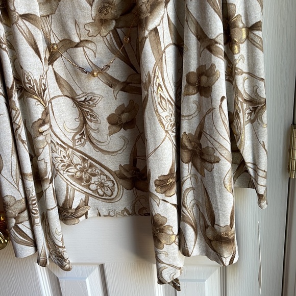 NWT ALFRED DUNNER 2-FER FLORAL BLOUSE SZ 3X - Picture 5 of 9